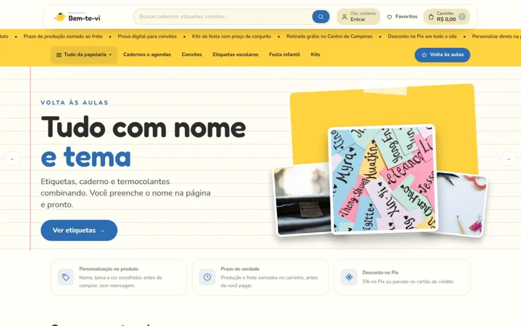 Papelaria Bem-te-vi